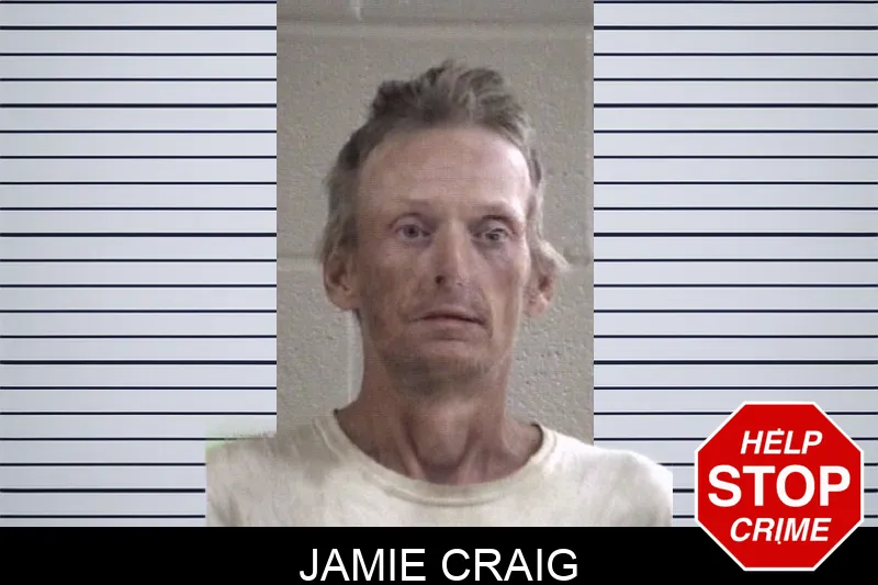 Jamie Craig mugshot