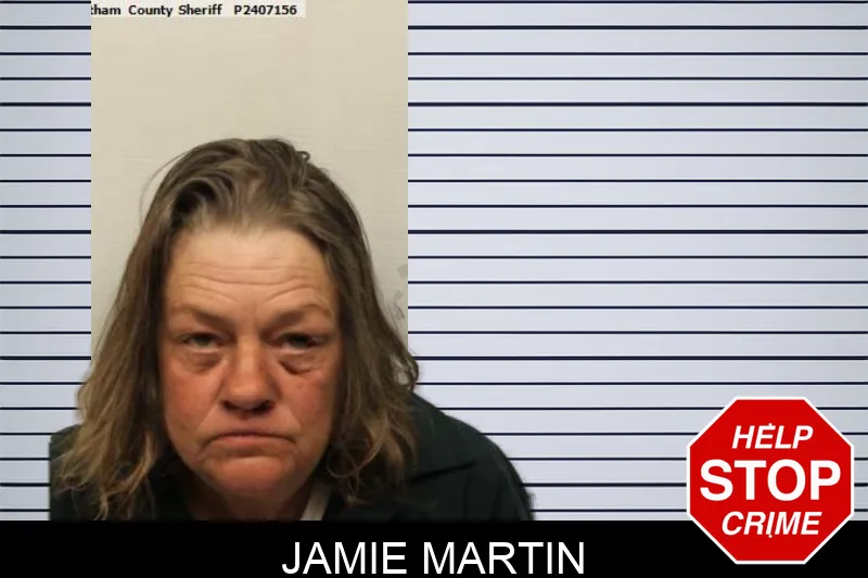 Jamie Martin mugshot