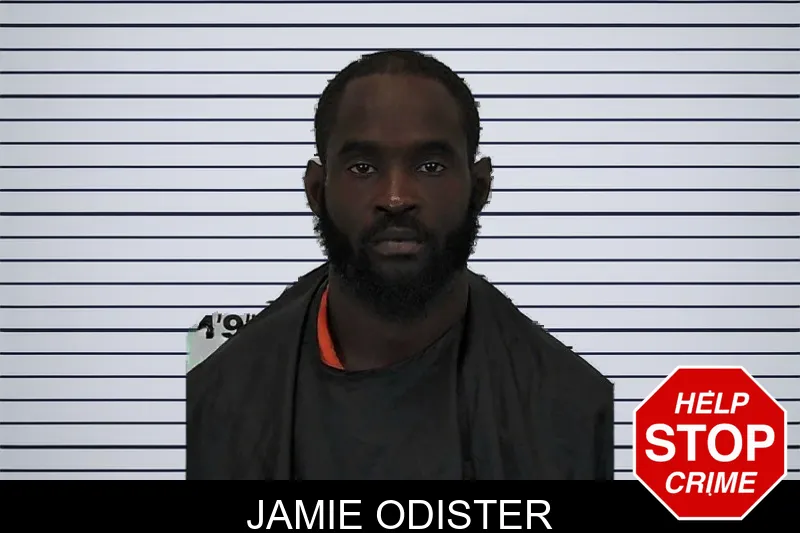 Jamie Odister mugshot