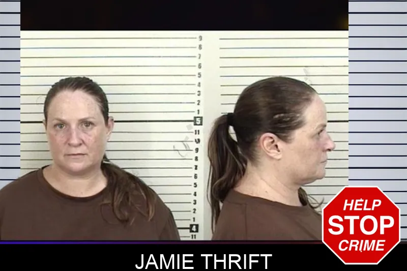 Jamie Thrift mugshot