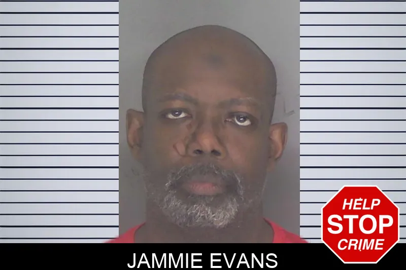 Jammie Evans mugshot