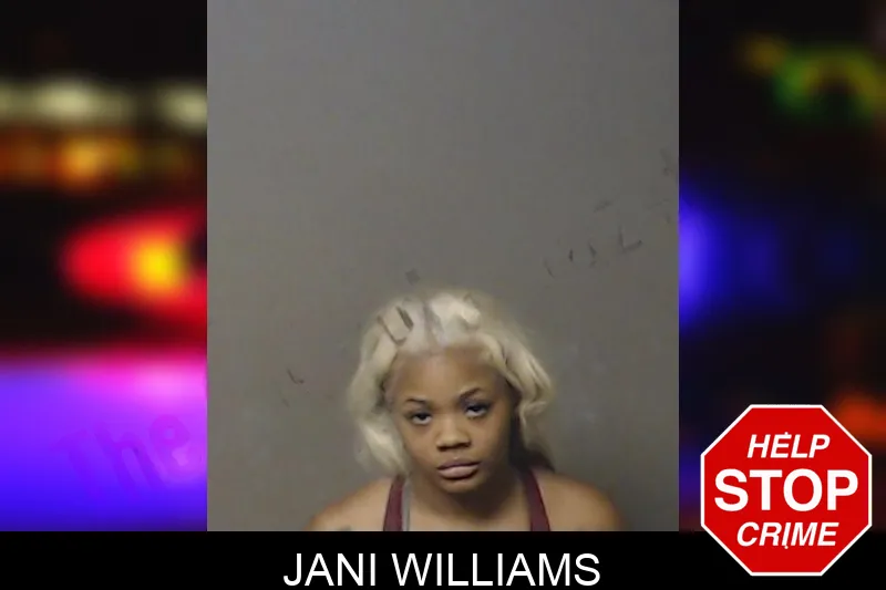 Jani Williams mugshot