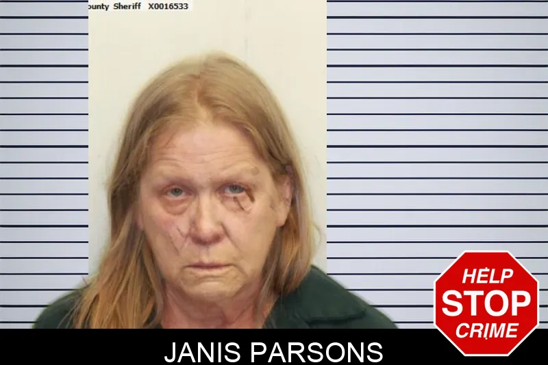Janis Parsons mugshot