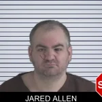 Jared Allen mugshot – Brantley County , Georgia Jared Allen mugshot