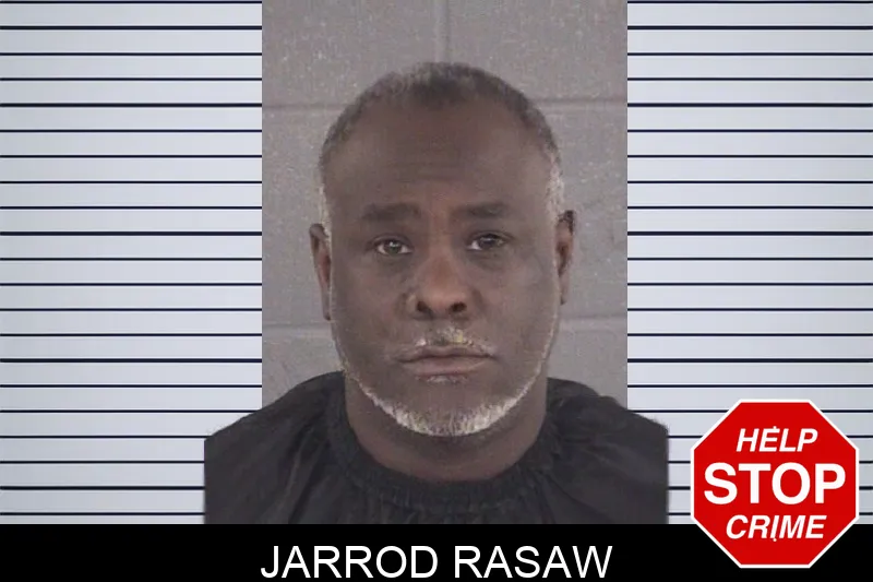 Jarrod Rasaw mugshot