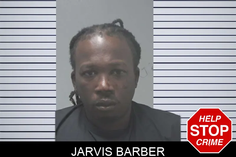Jarvis Barber mugshot