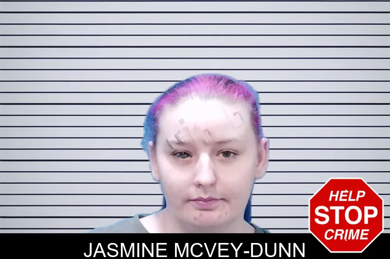 Jasmine McVey-Dunn mugshot