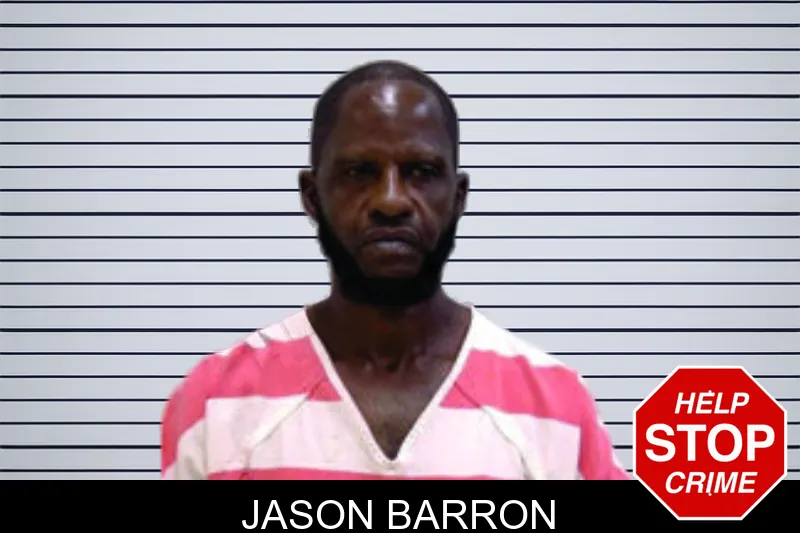 Jason Barron mugshot