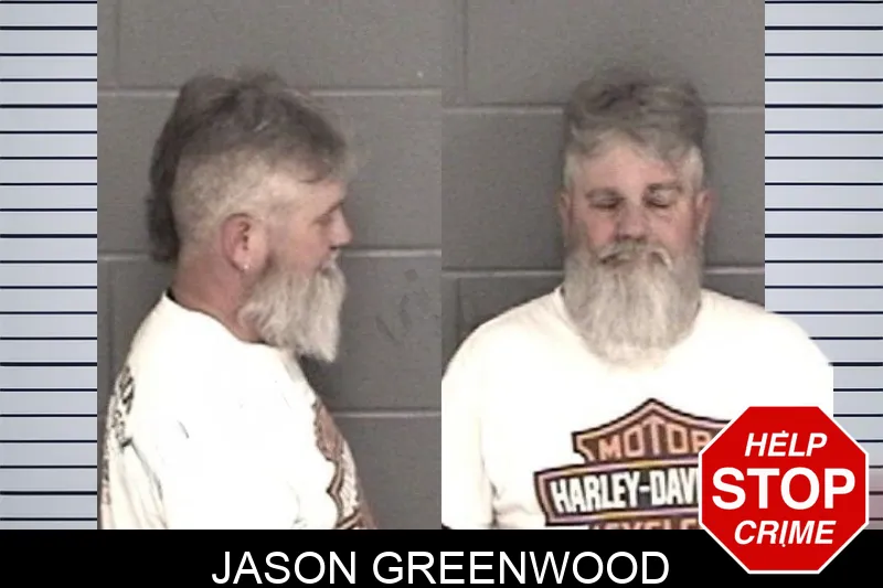 Jason Greenwood mugshot