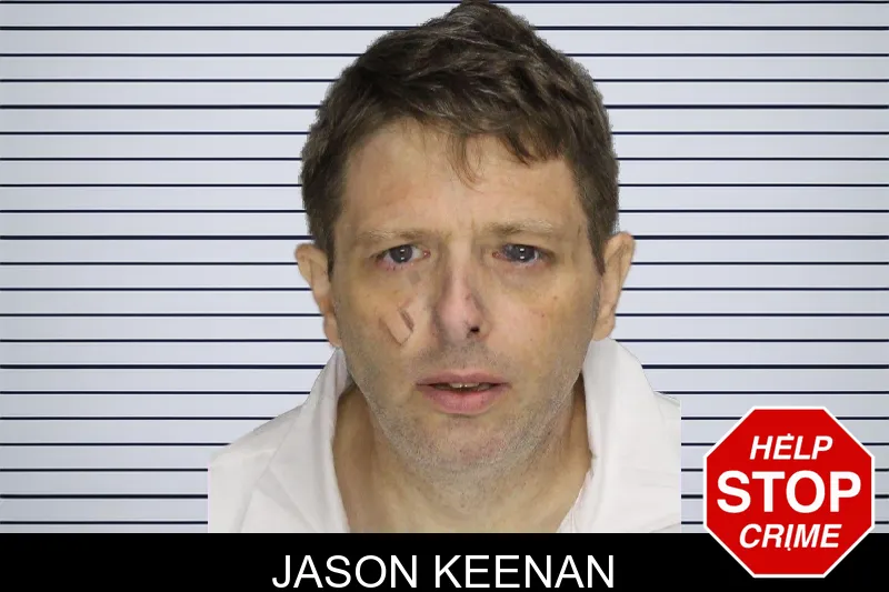 Jason Keenan mugshot