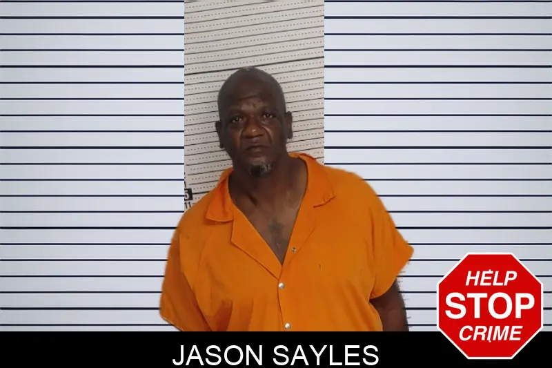 Jason Sayles mugshot