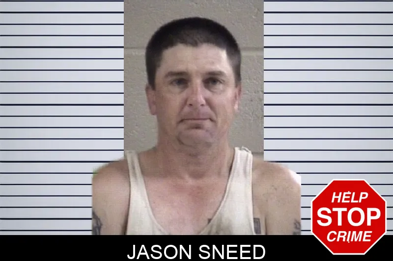 Jason Sneed mugshot