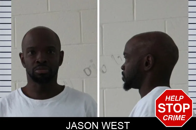 Jason West mugshot