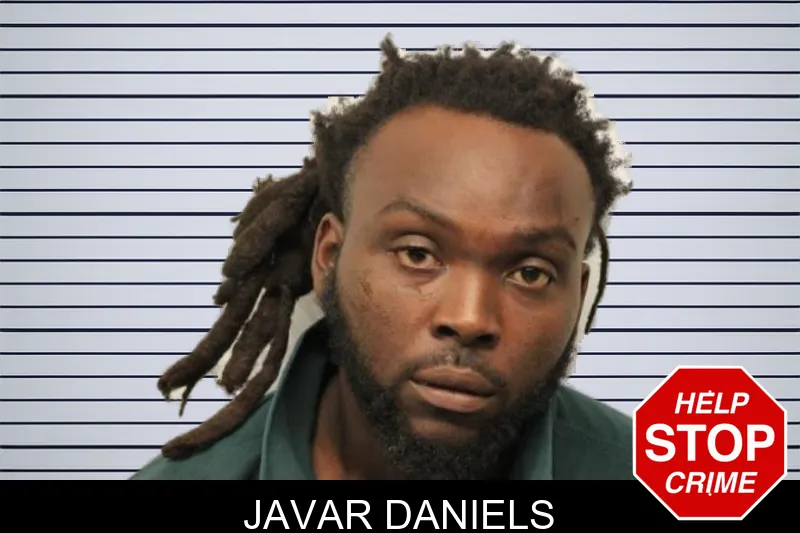 Javar Daniels mugshot