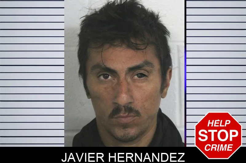 Javier Hernandez mugshot