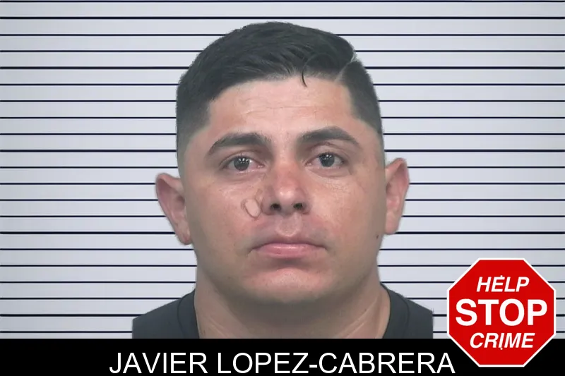 Javier Lopez-Cabrera mugshot