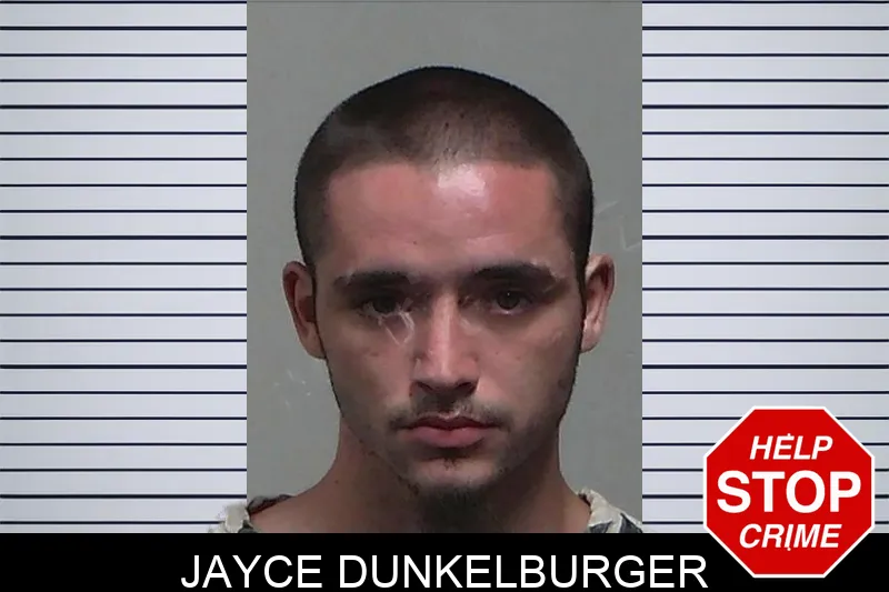 Jayce Dunkelburger mugshot