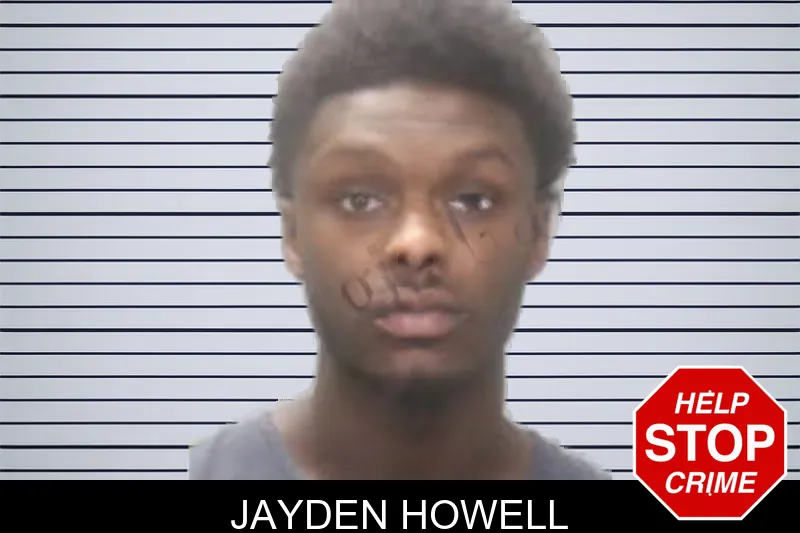 Jayden Howell mugshot
