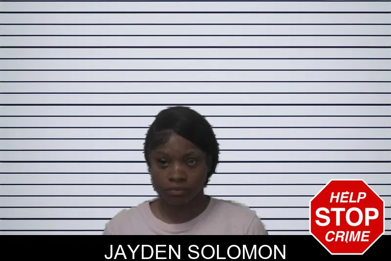 Jayden Solomon mugshot
