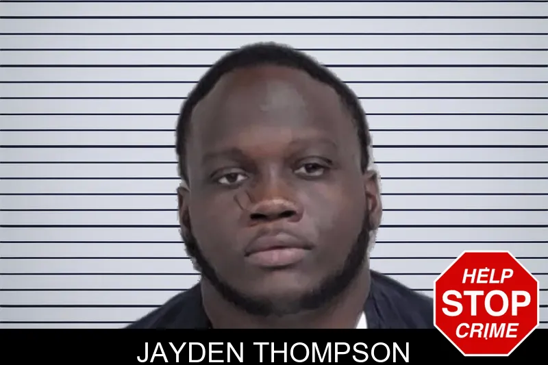 Jayden Thompson mugshot