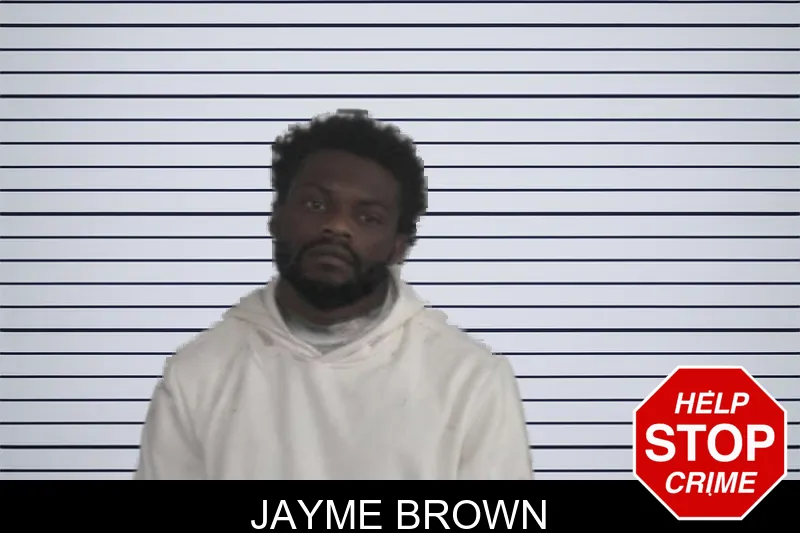 Jayme Brown mugshot