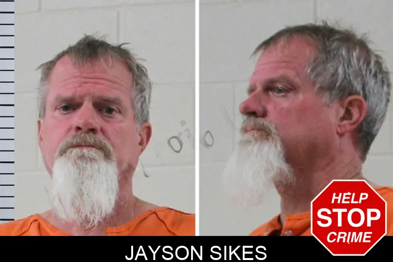 Jayson Sikes mugshot