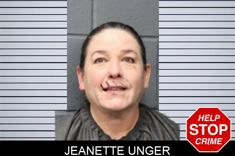 Jeanette Unger mugshot