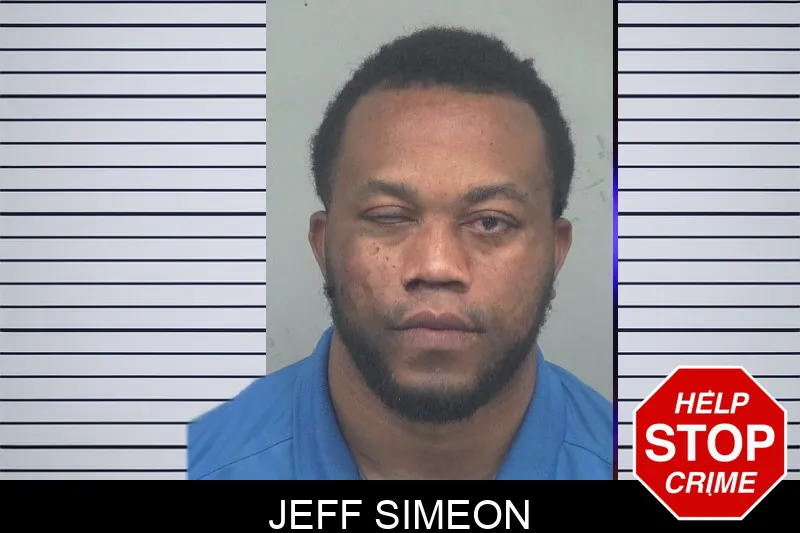 Jeff Simeon mugshot
