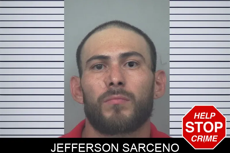 Jefferson Sarceno mugshot