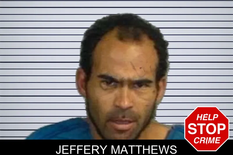 Jeffery Matthews mugshot
