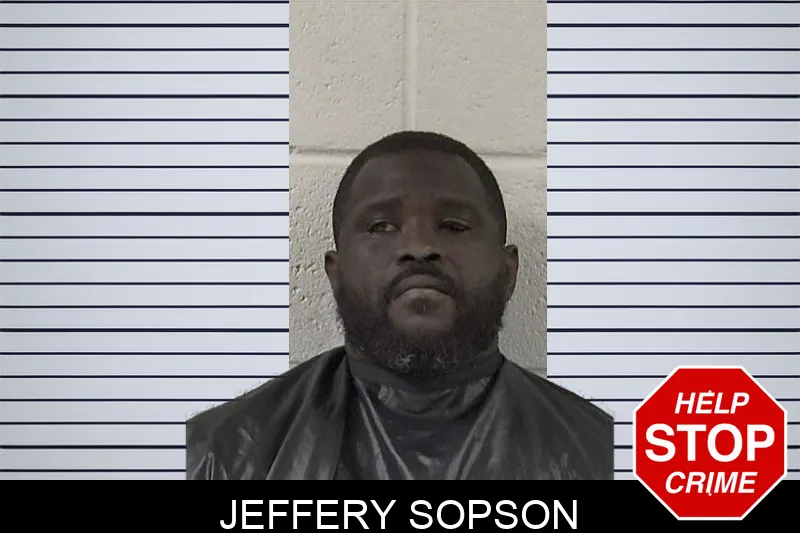 Jeffery Sopson mugshot