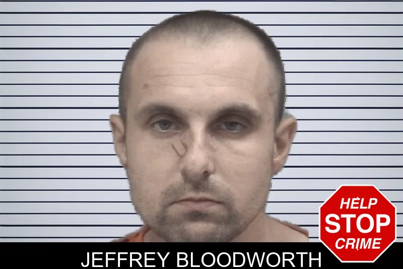 Jeffrey Bloodworth mugshot