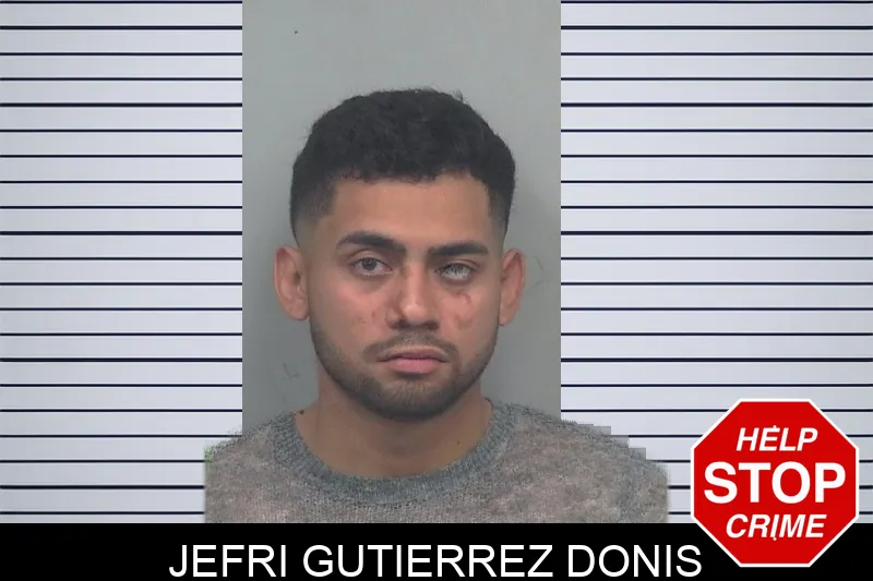 Jefri Gutierrez Donis mugshot