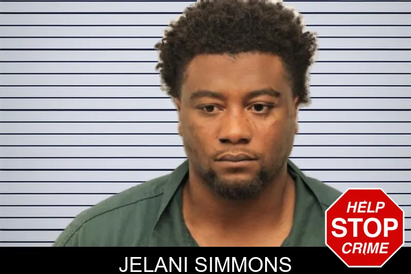 Jelani Simmons mugshot