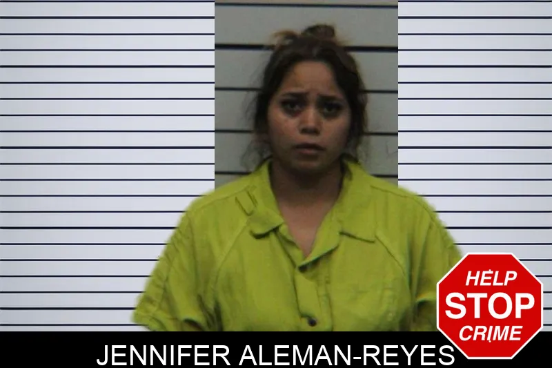 Jennifer Aleman-Reyes mugshot – Turner County , Georgia Jennifer Aleman-Reyes mugshot