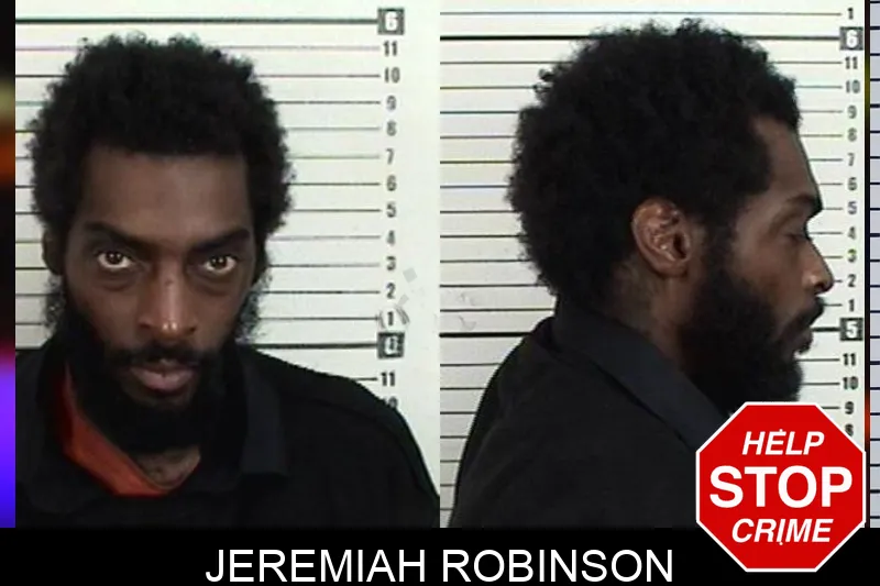 Jeremiah Robinson mugshot
