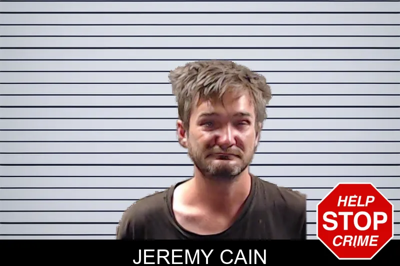 Jeremy Cain mugshot