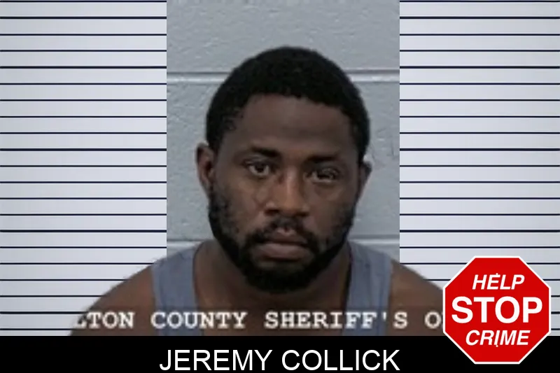 Jeremy Collick mugshot