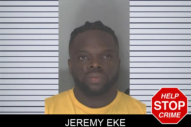 Jeremy Eke mugshot