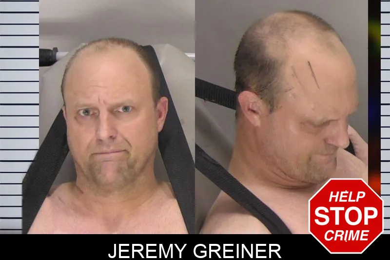 Jeremy Greiner mugshot