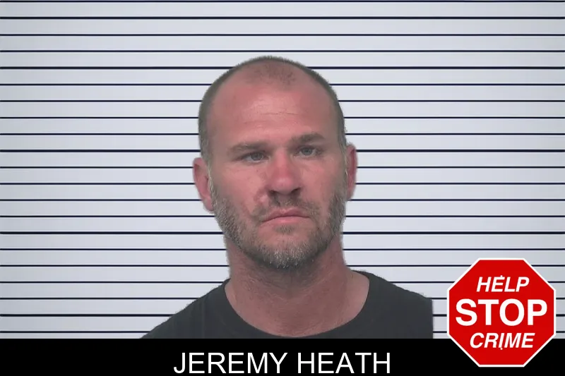 Jeremy Heath mugshot