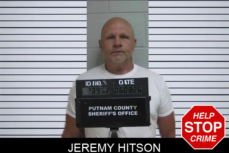 Jeremy Hitson mugshot