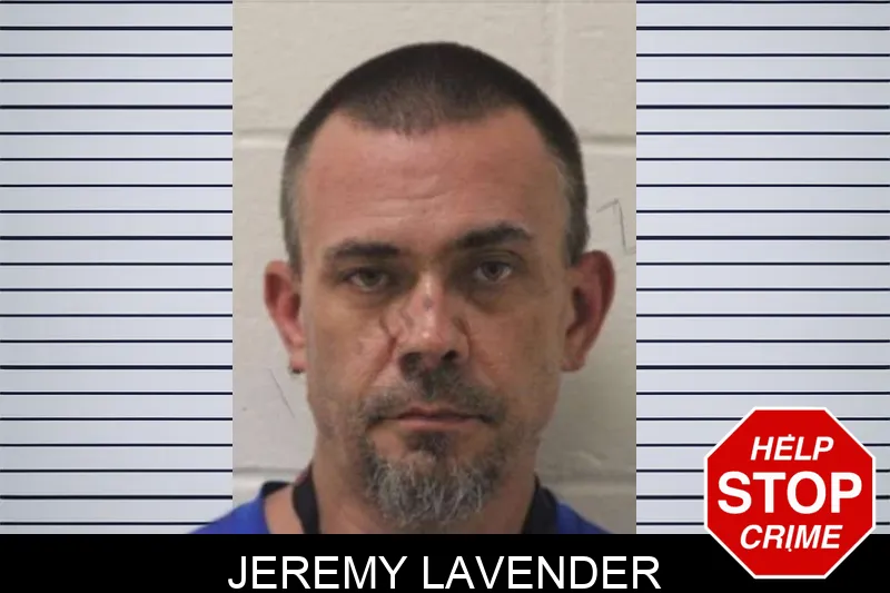 Jeremy Lavender mugshot