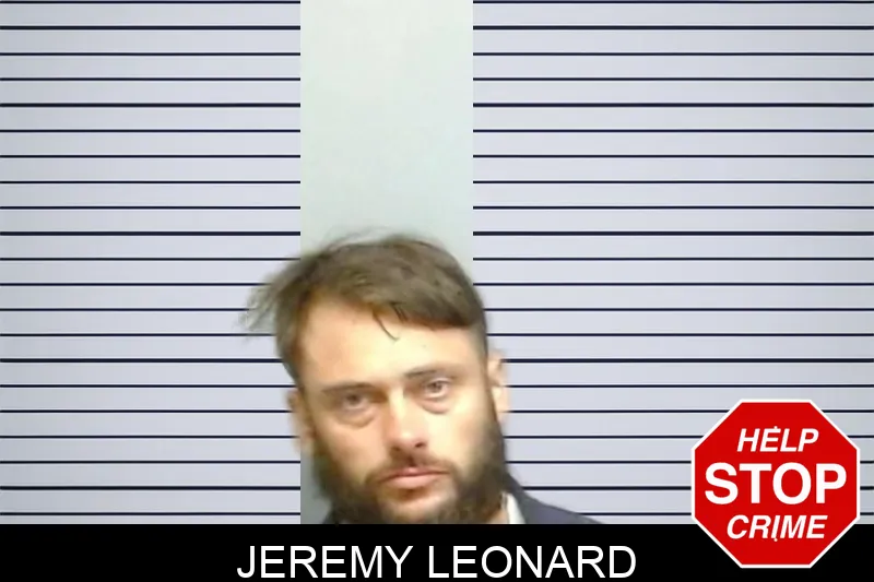 Jeremy Leonard mugshot