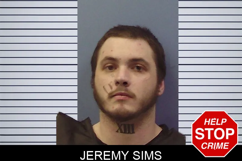 Jeremy Sims mugshot