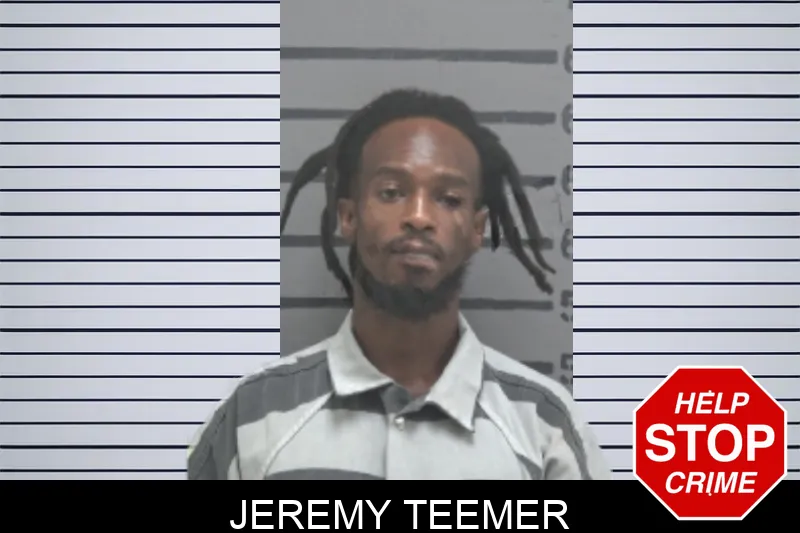 Jeremy Teemer mugshot