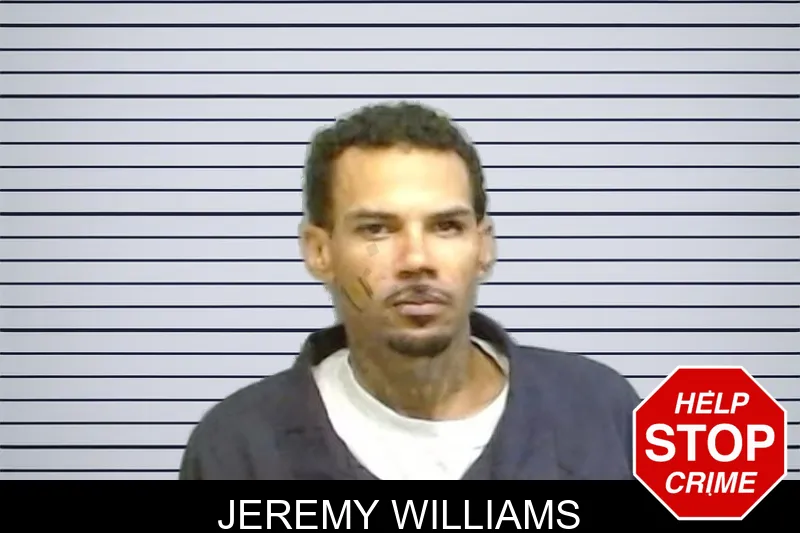 Jeremy Williams mugshot