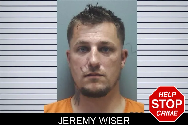 Jeremy Wiser mugshot