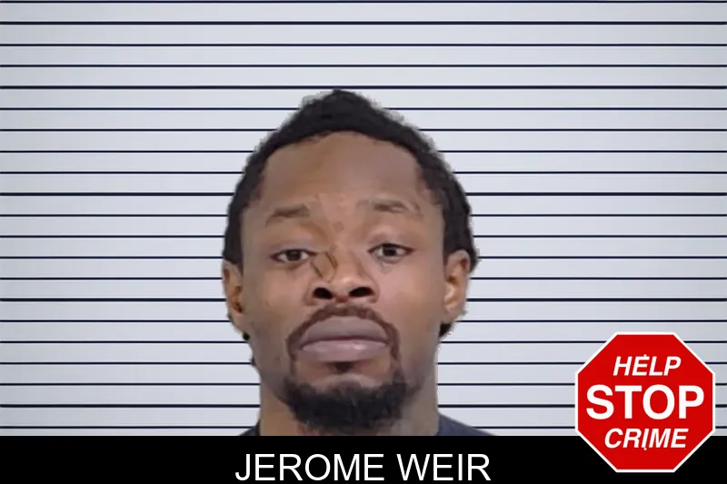 Jerome Weir mugshot