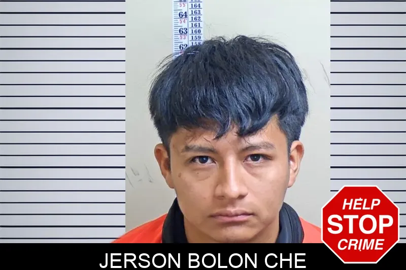 Jerson Bolon Che mugshot